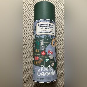 Roots Map Of Canada 1000 Piece Puzzle
